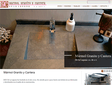 Tablet Screenshot of marmolgranitoycantera.com